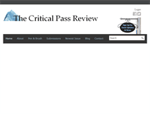 Tablet Screenshot of criticalpassreview.com